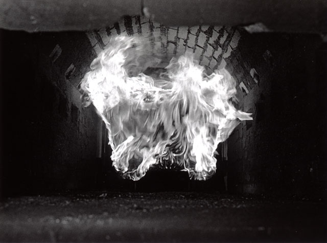 inside the incinerator coffin, spontaneous combustion