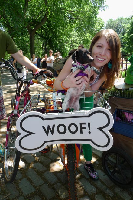 Doggie Pedal Parade Tompkins Square Park woof