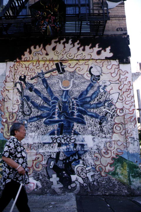 mural in Lower East Side